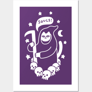 Cat Searching For Souls Posters and Art